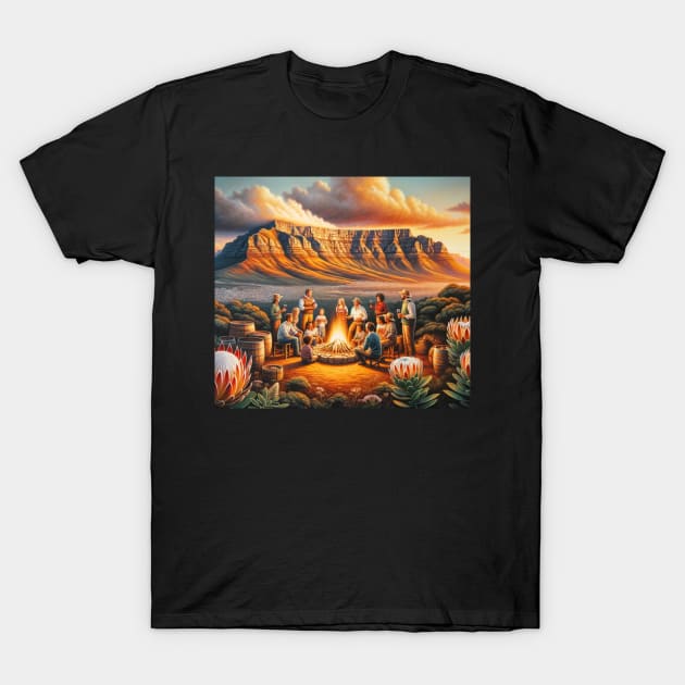 Vintage Table Mountain T-Shirt by Cheebies